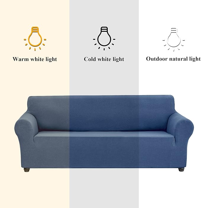 Joccun Stretch Loveseat Couch Cover, Water Repellent Sofa Slipcover - Image 3