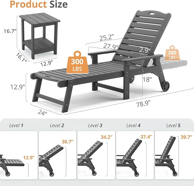 LUE BONA Lounge Chair Outdoor - Image 7