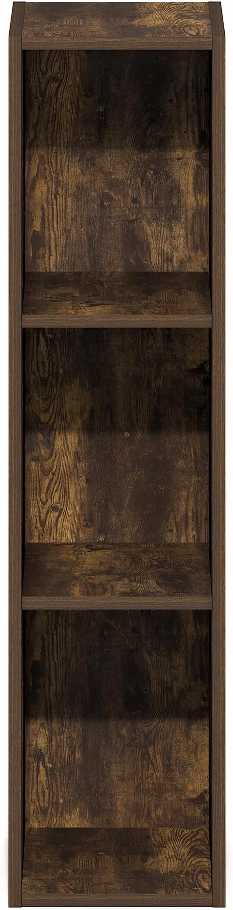 Furinno Fulda Book Shelf, 3-Tier Narrow Bookshelf, Bookcase - Image 8