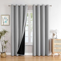 ChrisDowa 100% Blackout Curtains 90 inch Long by ChrisDowa
