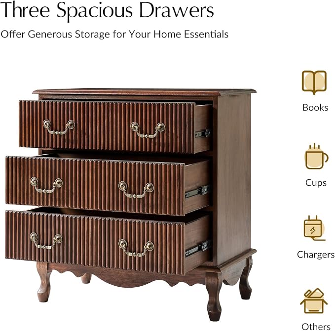 HULALA HOME Transitional Side Table - Image 6