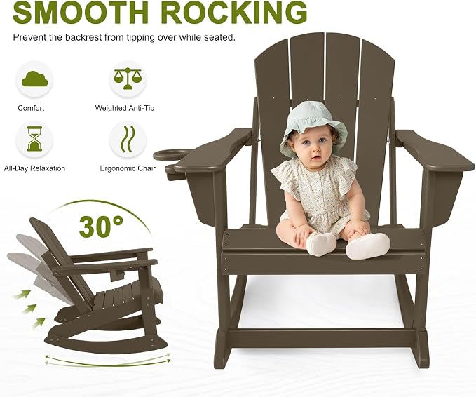Plastic Adirondack Chair - Image 5