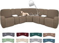 100% Waterproof Sectional Recliner Couch Covers by ROFASVCO