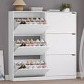 BORNOON Shoe Cabinet with 6 Flip Drawers, Slim Narrow Shoe Storage Cabinet by BORNOON