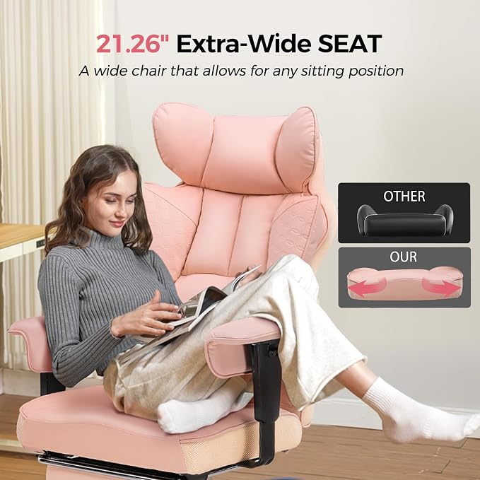 COMHOMA Desk Office Chair Big and Tall Office Chairs Ergonomic Gaming Chairs - Image 6