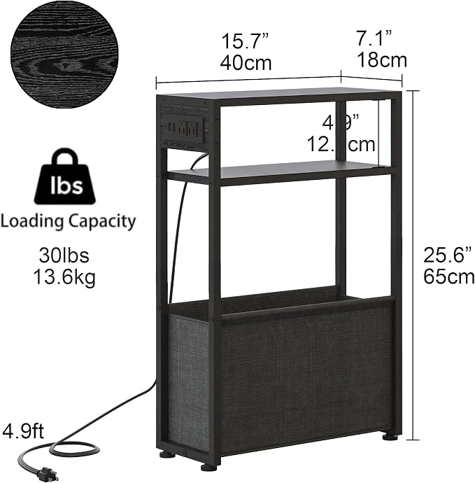 Leomonio Narrow Side Table - Image 2