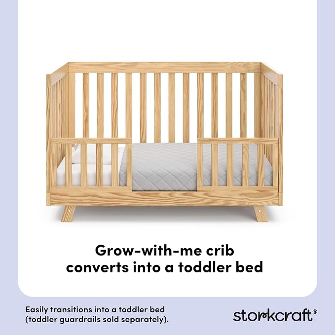 Storkcraft Beckett 3-in-1 Convertible Crib – GREENGUARD Gold Certified - Image 5