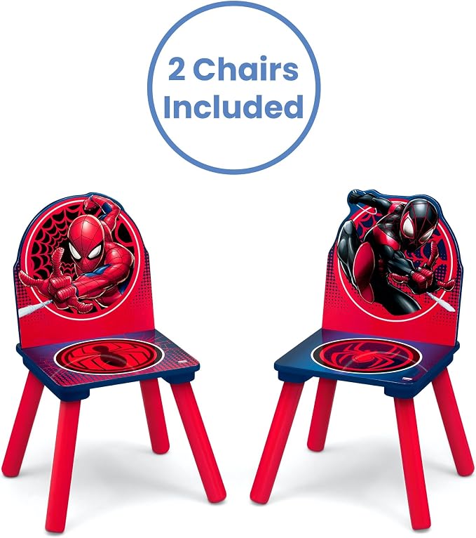 Delta Children Marvel Spider Man Kids Table Set - Image 6