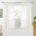 BGment Short Linen Curtains 54 Inch Length by BGment