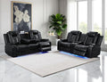 Power Reclining Sofa Set, Living Room Furniture Sets, Leather Power Recliner by LYfurniture