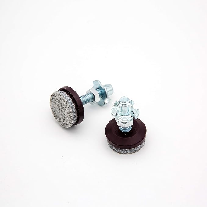 HUAYY 24 Pack Adjustable Furniture Leveling Feet, 1/4-20 Threaded Stem - Image 3