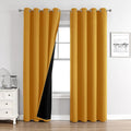 ChrisDowa 100% Blackout Curtains 80 inch Long by ChrisDowa