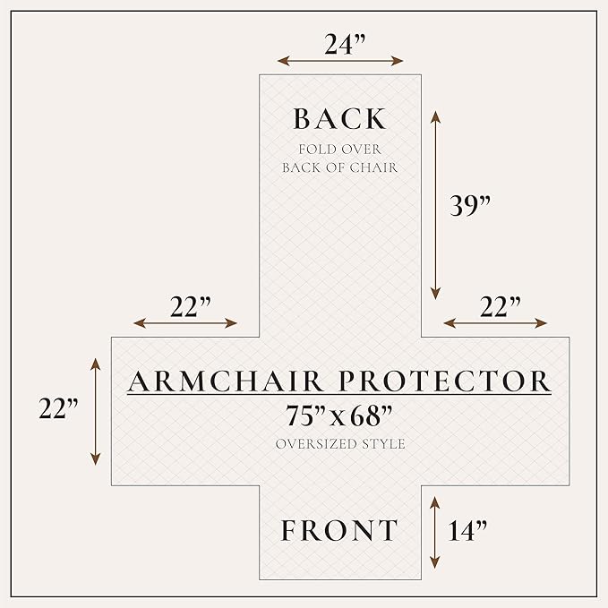 Great Bay Home Reversible Patchwork Recliner Cover - Image 3