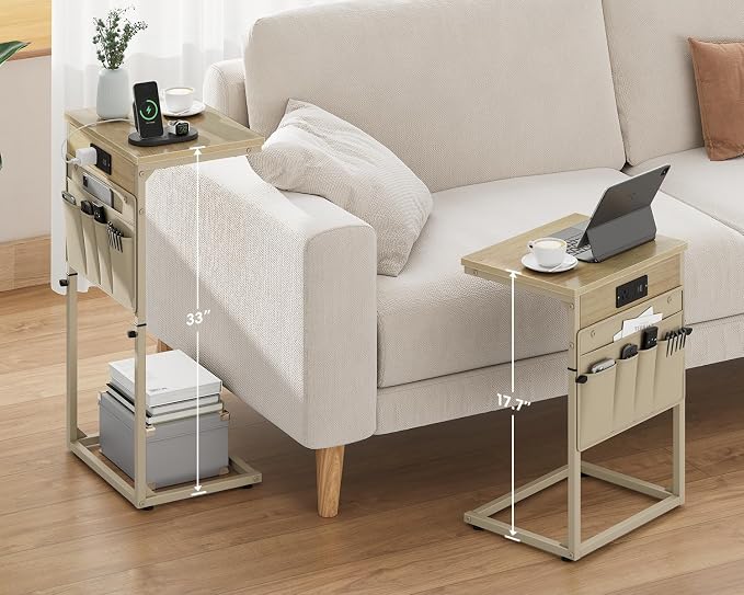 Vagusicc C-Shaped End Table - Image 2
