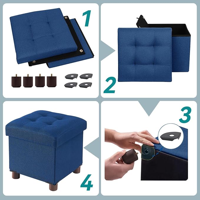 BRIAN & DANY Small Ottoman - Image 3