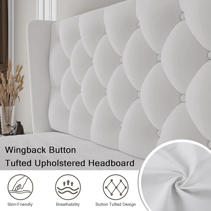 Einhomn Full Size Platform Bed Frame - Image 3