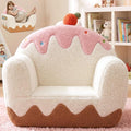 OUOZZZ Toddler Chair for Ages 1–6, Soft Sherpa Kids Sofa by OUOZZZ