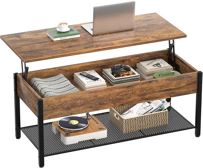 Homieasy 41.7" Lift Top Coffee Table by Homieasy