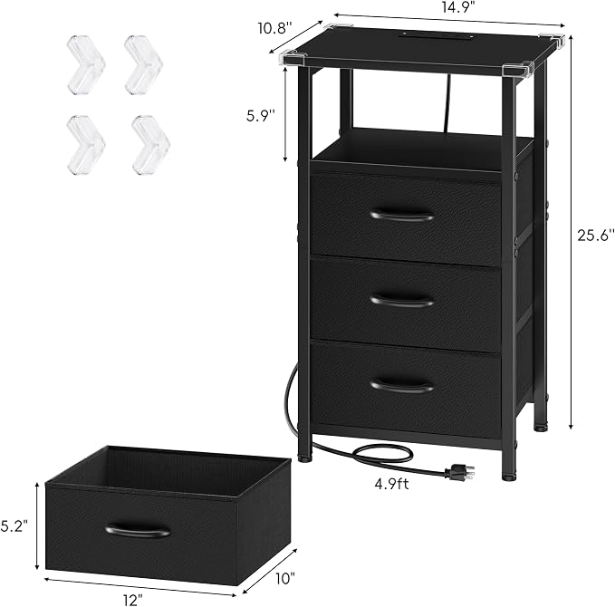 Vagusicc Nightstand Set of 2 - Image 3