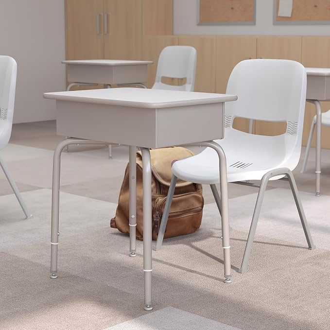 Flash Furniture Billie Student Desk - Image 5