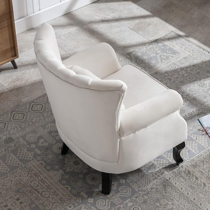 Velvet Accent Chairs Set of 2 - Image 6
