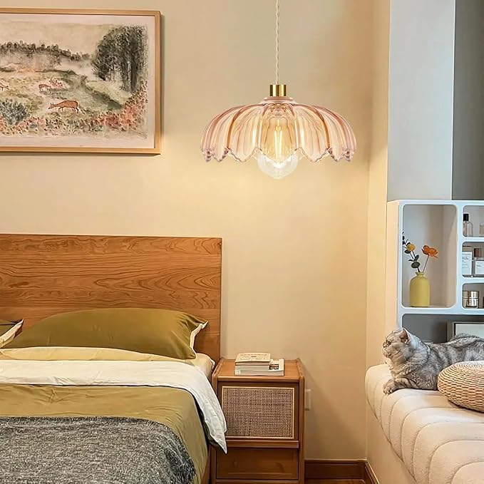 QIYIZM Plug in Pendant Light Hanging Lights - Image 6