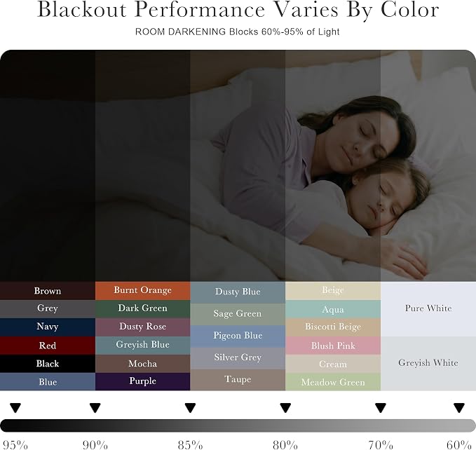 PONY DANCE Bedroom Blackout Curtains - Image 2