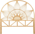 Kouboo Sunflower Rattan Twin Headboard Bedroom Bedroom Furniture Headboard Twin by KOUBOO
