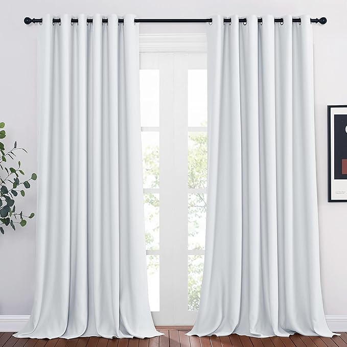 NICETOWN Room Darkening Extra Long Curtains by NICETOWN