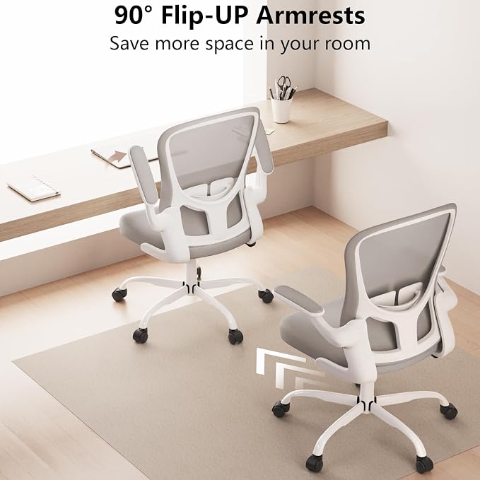 Ergonomic Office Chair, Comfort Swivel Home Office Task Chair, Breathable Mesh - Image 2