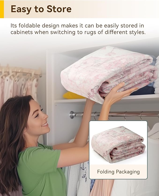 Area Rugs 3'x10' Runner Rug Non Slip Washable - Image 6