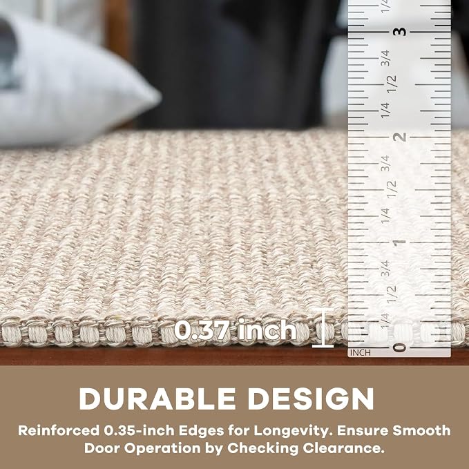 KOZYFLY Runners for Hallways 2x5 ft Washable Kitchen Runner Non Slip Rubber - Image 4