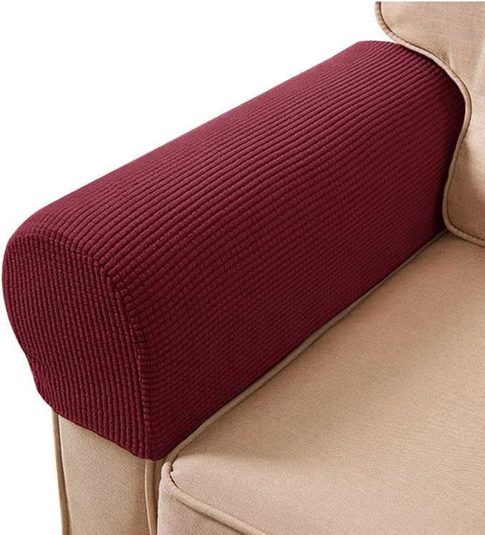 Sofa Arm Chair Covers, Couch Armrest Armchair Covers, Stretch Anti-Slip by ESRISE