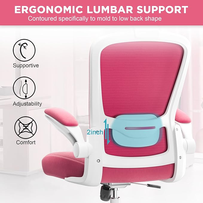 Mimoglad Office Chair, High Back Ergonomic Desk Chair - Image 3