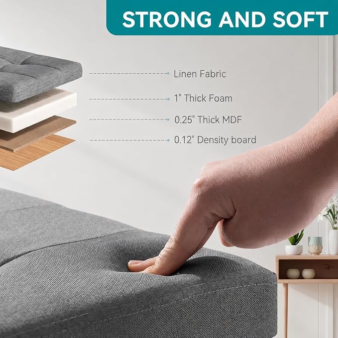 BRIAN & DANY Small Ottoman - Image 4