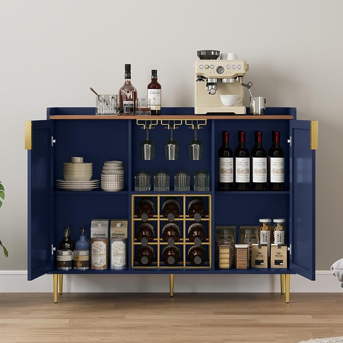 ARTPOWER 48" Wine Bar Cabinet - Image 3