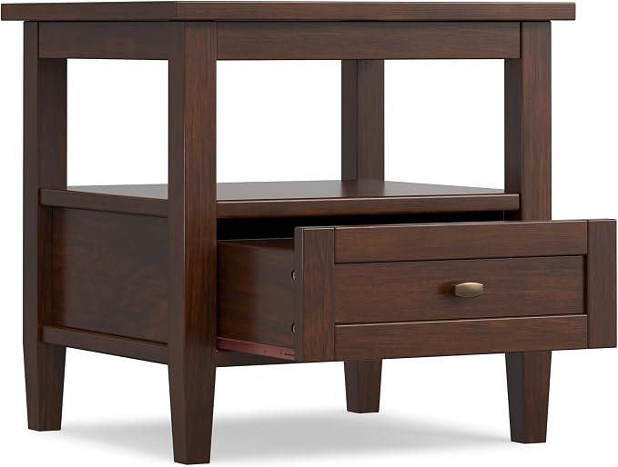 SIMPLIHOME Warm Shaker End Table - Image 5