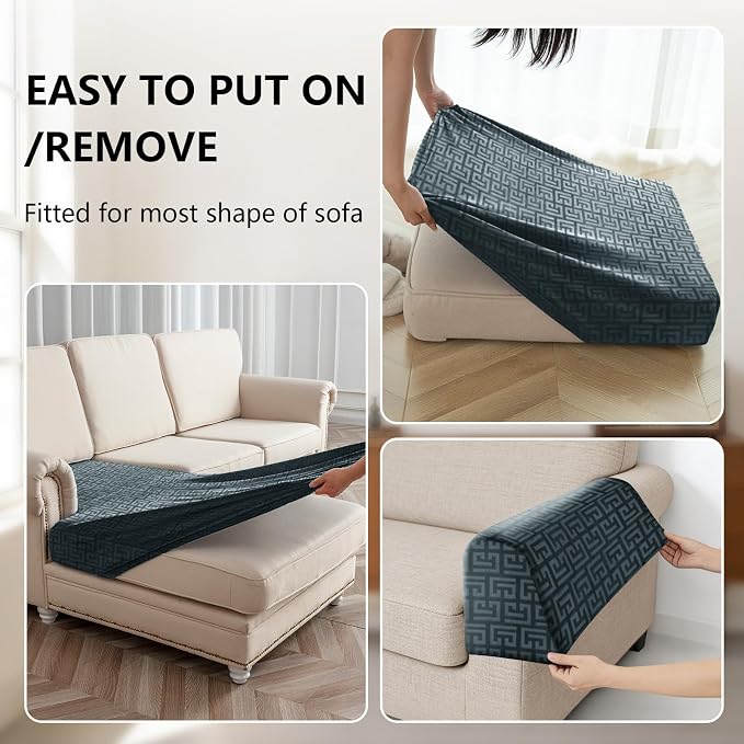 UNBBRRL Stretch Couch Cushion Cover - Image 4