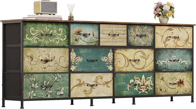 Tohomeor Dresser for Bedroom Chest of Drawers Fabric Dresser for Closet by Tohomeor