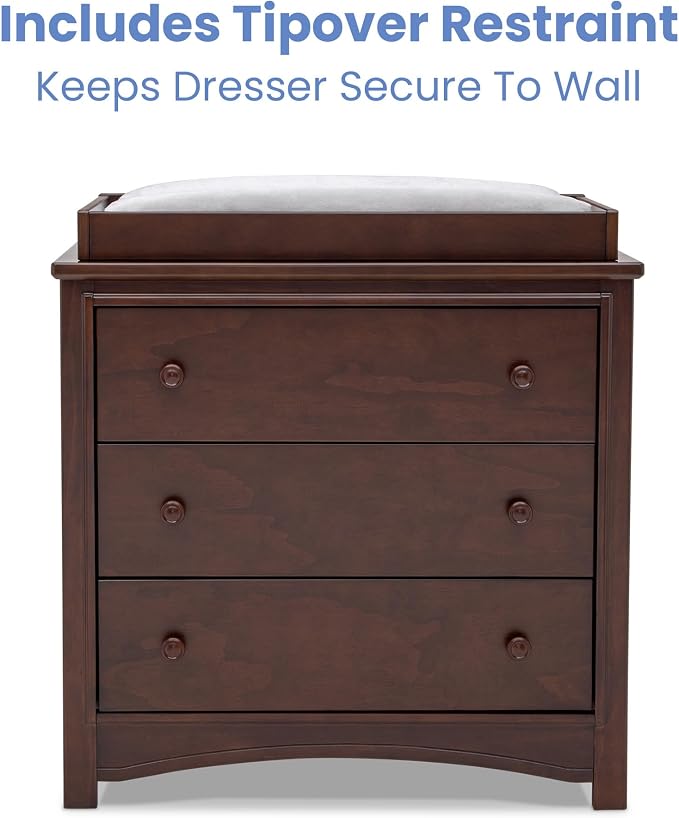 Delta Children Perry 3 Drawer Dresser - Image 8