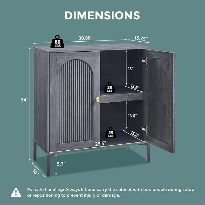 IFGET Modern Buffet Cabinet - Image 2