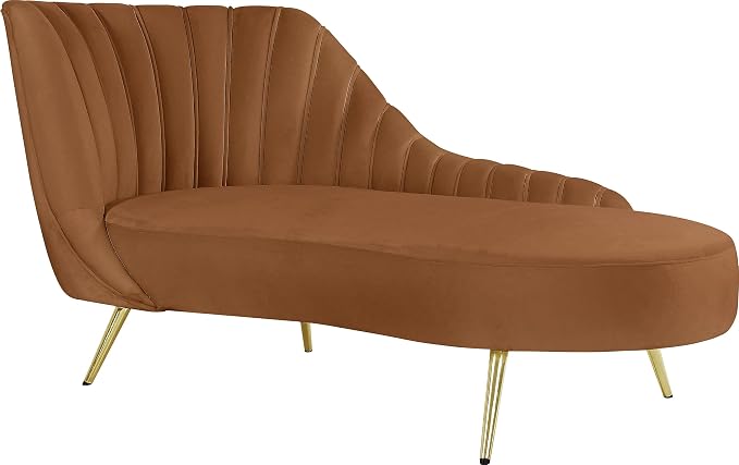 Meridian Furniture 622Saddle-Chaise Margo Collection Modern | Contemporary - Image 5