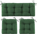 Wicker Chair Cushions of 3 Pieces, Waterproof Cushions by Aegisun