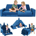 15 Pcs Modular Kids Play Couch, Toddler Couches That Fold Out, Plush Foam Chair by VIXLONOutdoorSlowTime