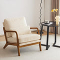 Karl home Mid-Century Modern Accent Chair, Living Room Chairs by Karlhome