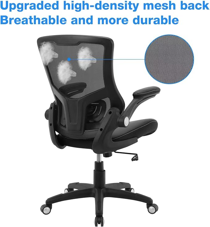Office Chair Ergonomic Desk Chair, Computer PU Leather Home Office Chair - Image 7