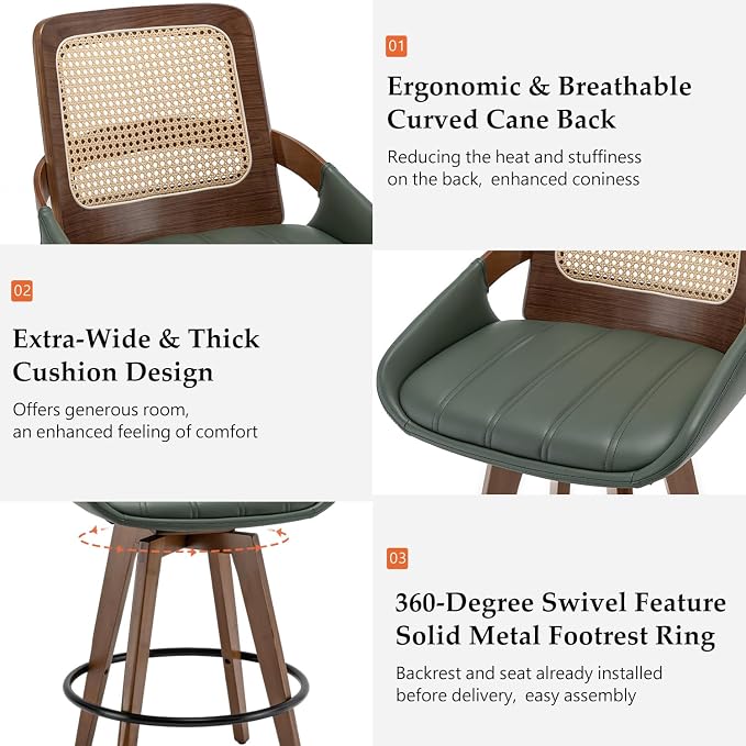 Counter Stools Set of 3 - Image 3