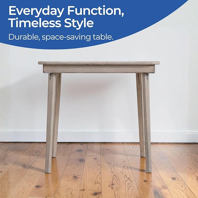Stakmore Classic Straight Edge Square Folding Card Table 32x32 - Image 5