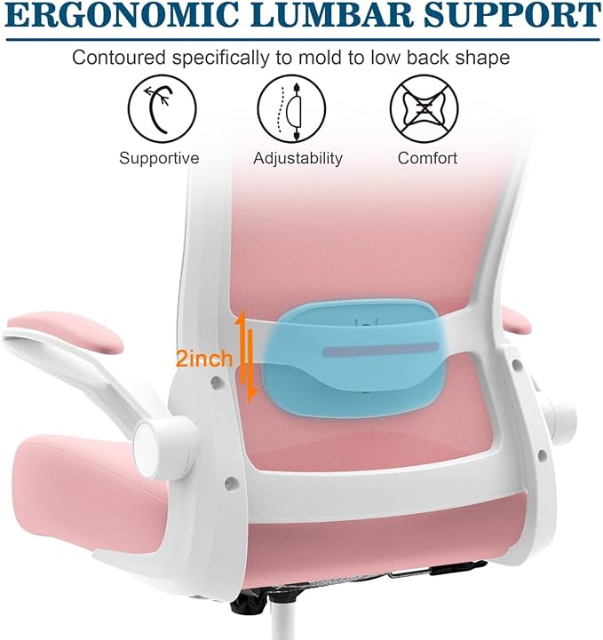 Mimoglad Office Chair, High Back Ergonomic Desk Chair - Image 3