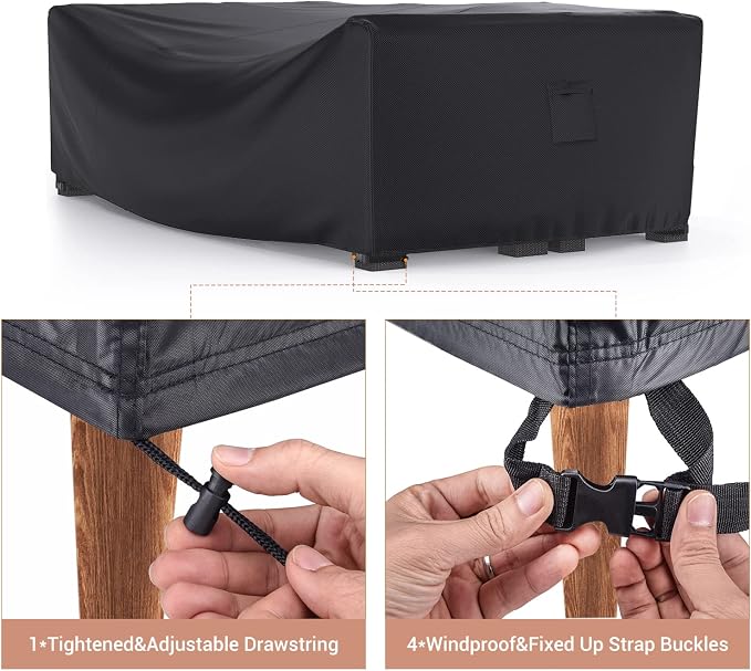 Heavy Duty Patio Furniture Covers Waterproof, Mrrihand Patio Furniture Outdoor - Image 4